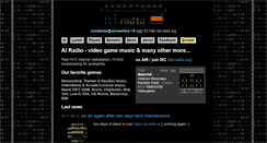 Desktop Screenshot of ai-radio.org