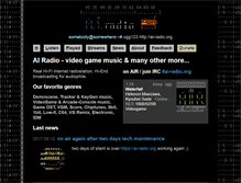 Tablet Screenshot of ai-radio.org